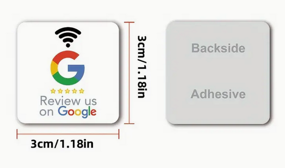 Google Review Sticker - Image 3